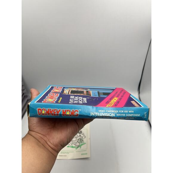 Donkey Kong (Intellivision, 1982, CIB) Complete with Manual CIB - Picture 14 of 14